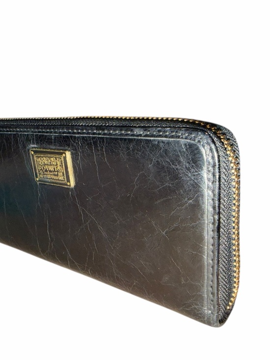 COACH POPPY Italian Calfskin Leather Slim L-zip Wallet w/Brass - style 46070 - Picture 6 of 15